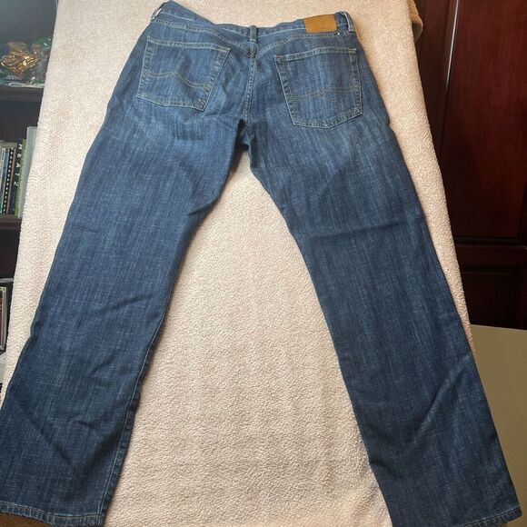 Lucky Brand LA 221 Original Straight Jeans Men's Size 36 x 32 Dark Wash #30 - Picture 7 of 7